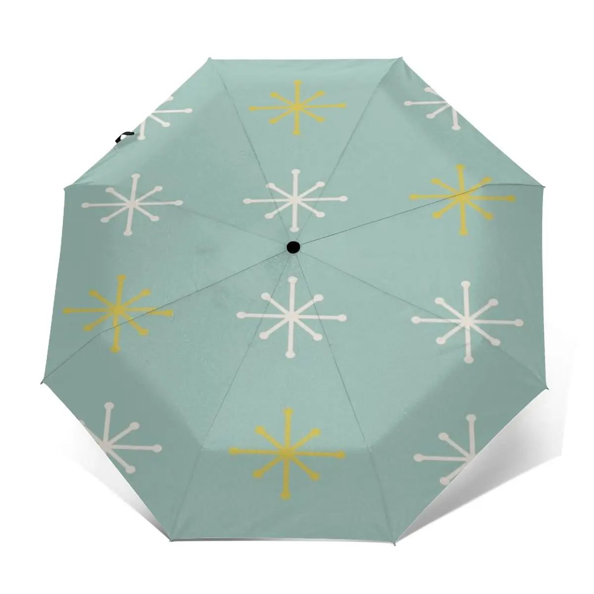Wind Resistant Fully-Automatic Umbrella Cute Snowflake Rain 3 Folding Parasol Travel Car Umbrella
Wind Resistant Fully-Automatic Umbrella Cute Snowflake Rain 3 Folding Parasol Travel Car Umbrella