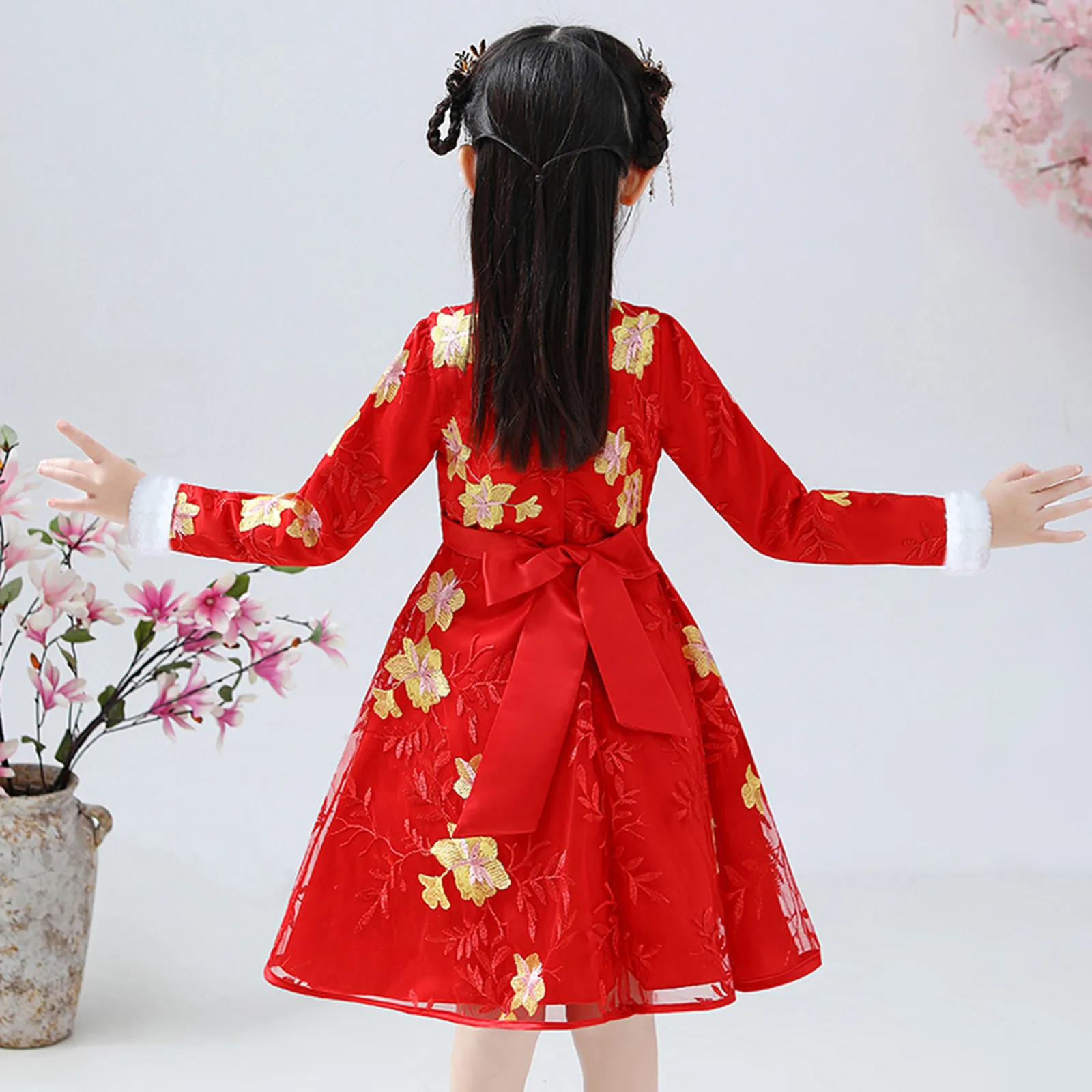 TELOTUNY Toddler Baby Kid Girl embroidery Cheongsam Lace Dress Lunar Chinese New Year Tang Suit Princess Dresses Clothes
TELOTUNY Toddler Baby Kid Girl embroidery Cheongsam Lace Dress Lunar Chinese New Year Tang Suit Princess Dresses Clothes