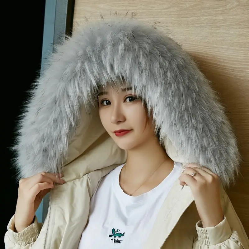 New Winter Warm Coat Faux Fur Hooded Fur Trim of Down Luxury Women Men Faux Fur Collar Scarves Faux Fox Fur Scarf 70 75 80cm
New Winter Warm Coat Faux Fur Hooded Fur Trim of Down Luxury Women Men Faux Fur Collar Scarves Faux Fox Fur Scarf 70 75 80cm