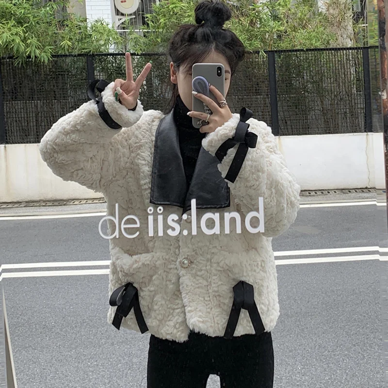 Imitation Lamb Plush Coat Women's Spring and Autumn Winter 2021 New Small Loose Thickened Warm Fried Street Top
Imitation Lamb Plush Coat Women's Spring and Autumn Winter 2021 New Small Loose Thickened Warm Fried Street Top