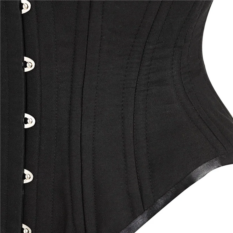 New Double Steel Bone Women Waist Cincher Corset Waist Slimming Underbust Fajas Steampunk Accessories Femme Black Corsets
New Double Steel Bone Women Waist Cincher Corset Waist Slimming Underbust Fajas Steampunk Accessories Femme Black Corsets
