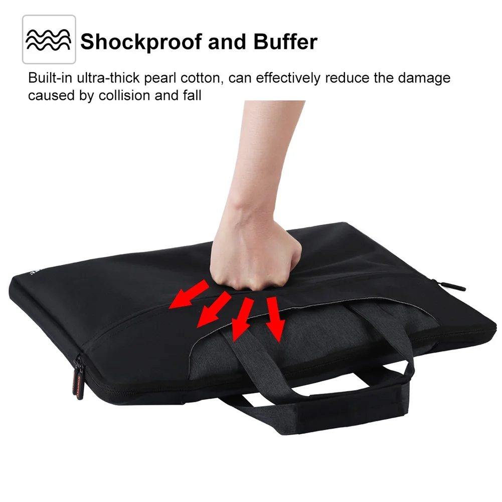 15.6" Laptop Sleeve Case for MacBook Pro Oxford Fabric Laptop Carry Sleeve with Shoulder Strap for Laptops, Tablets
15.6" Laptop Sleeve Case for MacBook Pro Oxford Fabric Laptop Carry Sleeve with Shoulder Strap for Laptops, Tablets