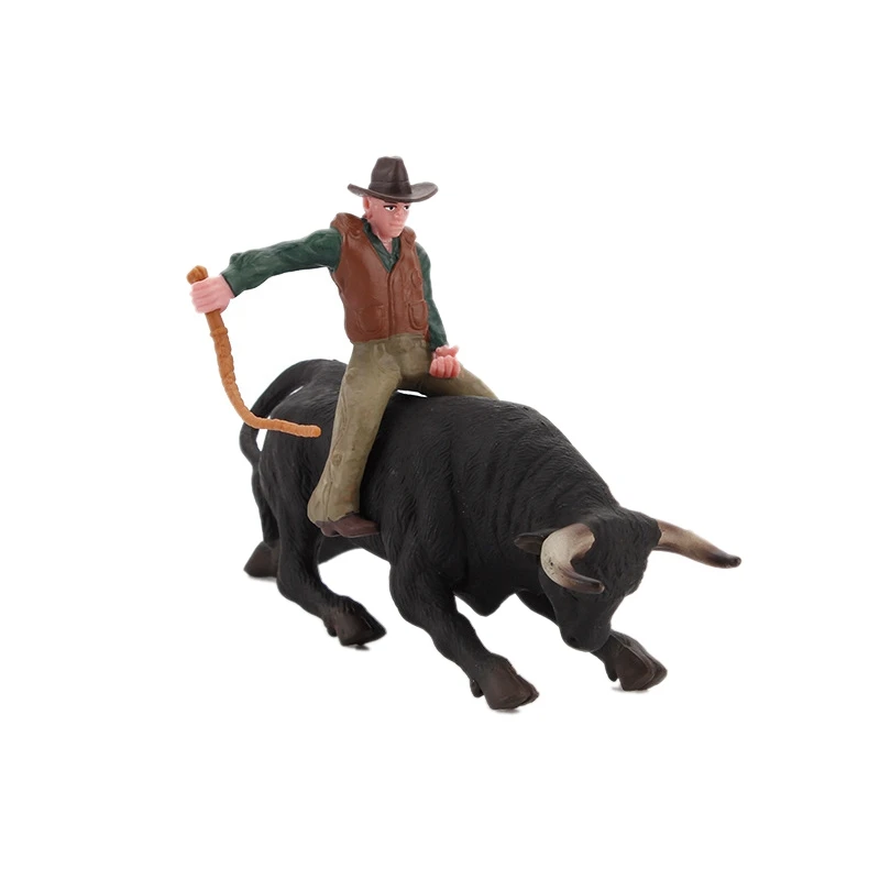 FBIL-Simulation Spanish Bullfighting Model Static North African Bison Pongal Rider Solid Static Decoration Educational Toy
FBIL-Simulation Spanish Bullfighting Model Static North African Bison Pongal Rider Solid Static Decoration Educational Toy