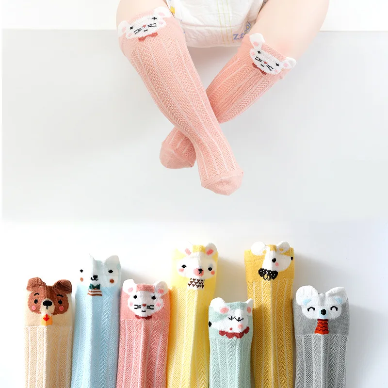 Kids Toddlers Girls Boys Knee High Cartoon Animal Socks Mesh Tights Leg Warmer Solid Cotton Stretch Cute Lovely 0-3Y
Kids Toddlers Girls Boys Knee High Cartoon Animal Socks Mesh Tights Leg Warmer Solid Cotton Stretch Cute Lovely 0-3Y