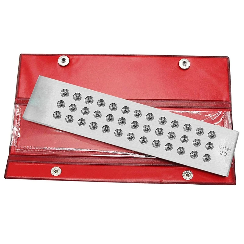 39 Holes 0.26-2.80mm DIY Wire Drawplate Tungsten Carbide Steel Jewelry Wire Round Draw Plate for Jewelry Making Tools
39 Holes 0.26-2.80mm DIY Wire Drawplate Tungsten Carbide Steel Jewelry Wire Round Draw Plate for Jewelry Making Tools