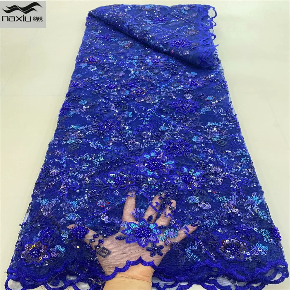 Madison Hot Sale African Handmade Beaded Lace Fabric 2021 High Quality Nigerian Lace Fabrics For Women Embroidery Sewing
Madison Hot Sale African Handmade Beaded Lace Fabric 2021 High Quality Nigerian Lace Fabrics For Women Embroidery Sewing