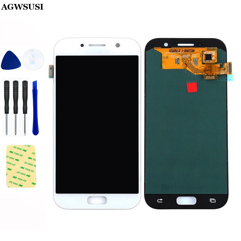 For Samsung Galaxy A5 2017 A520 A520F SM-A520F A520M A520F/DS LCD Display Panel Monitor + Touch Screen Digitizer Sensor Assembly
For Samsung Galaxy A5 2017 A520 A520F SM-A520F A520M A520F/DS LCD Display Panel Monitor + Touch Screen Digitizer Sensor Assembly
