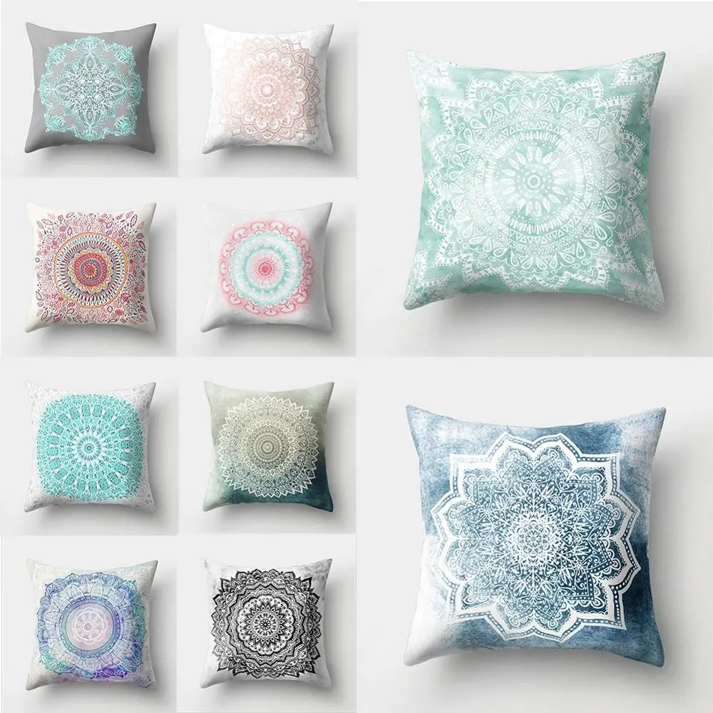 17.7" Bohemian Pillow Case Mandala Printing Pattern Cushion Cover For Home Living Room Bedroom Seat Sofa Home Decoration
17.7" Bohemian Pillow Case Mandala Printing Pattern Cushion Cover For Home Living Room Bedroom Seat Sofa Home Decoration