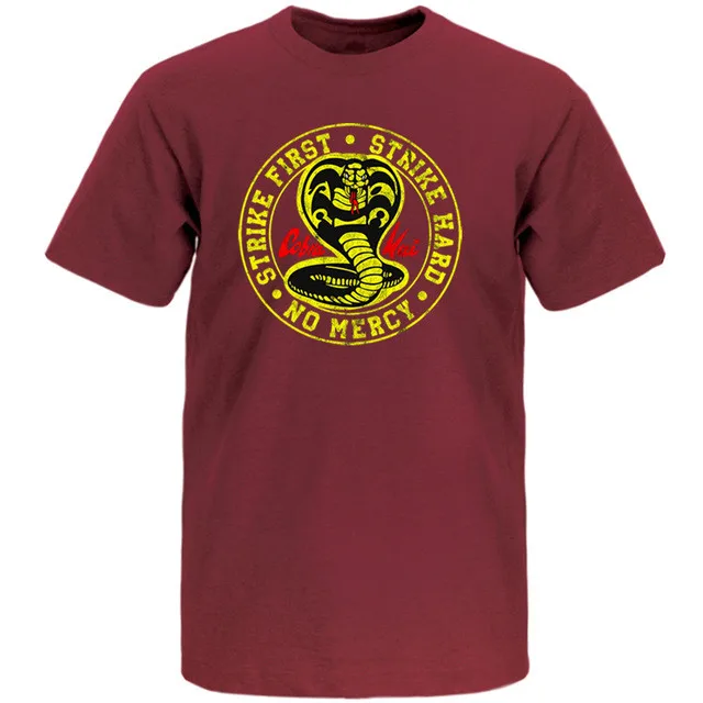 Cobra Kai T Shirt Men Tshirt Anime Print Shirts Casual Red Summer Tops Tshirts Tshirts Short Sleeves Tees Streetwear Top
Cobra Kai T Shirt Men Tshirt Anime Print Shirts Casual Red Summer Tops Tshirts Tshirts Short Sleeves Tees Streetwear Top