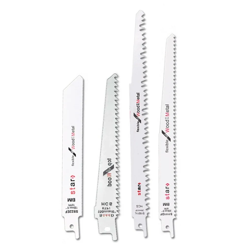 12PCS Set Reciprocating Saw Blades High Strength Wood Metal PVC Tube Cutting Blades PVC Pipe Cutting
12PCS Set Reciprocating Saw Blades High Strength Wood Metal PVC Tube Cutting Blades PVC Pipe Cutting