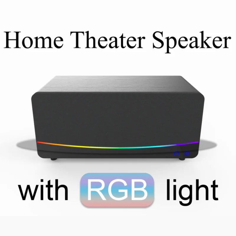 HIFI RGB Subwoofer Bluetooth Sound Bar Speaker Home Theater Atmosphere Light High Power Stereo Boombox Music Center TV Soundbar
HIFI RGB Subwoofer Bluetooth Sound Bar Speaker Home Theater Atmosphere Light High Power Stereo Boombox Music Center TV Soundbar