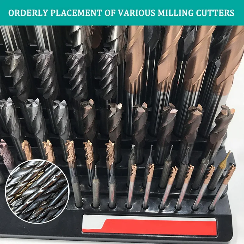 Portable Multifunctional Milling Cutter Reamer Drill Bit Storage Box Tool Organizer Box Plastic DIDIHOU
Portable Multifunctional Milling Cutter Reamer Drill Bit Storage Box Tool Organizer Box Plastic DIDIHOU