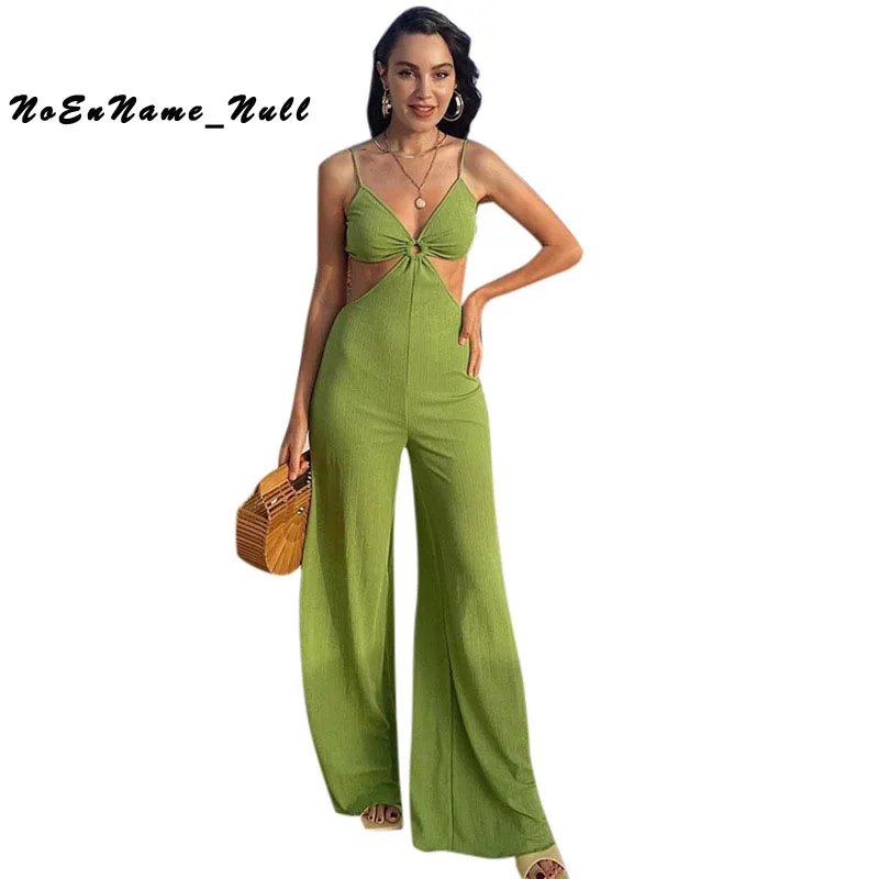 High Waisted Jumpsuit With Chest Wrapped And Ear Edge Pants Y2K Trousers Streetwear Bottom Club Green Women's Long Jumpsuit
High Waisted Jumpsuit With Chest Wrapped And Ear Edge Pants Y2K Trousers Streetwear Bottom Club Green Women's Long Jumpsuit