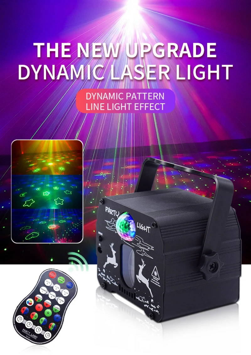 Mini RGB Disco Light DJ LED Laser Stage Projector Red Blue Green Lamp USB Rechargeable Wedding Birthday Party DJ Lamp Fast Deliv
Mini RGB Disco Light DJ LED Laser Stage Projector Red Blue Green Lamp USB Rechargeable Wedding Birthday Party DJ Lamp Fast Deliv