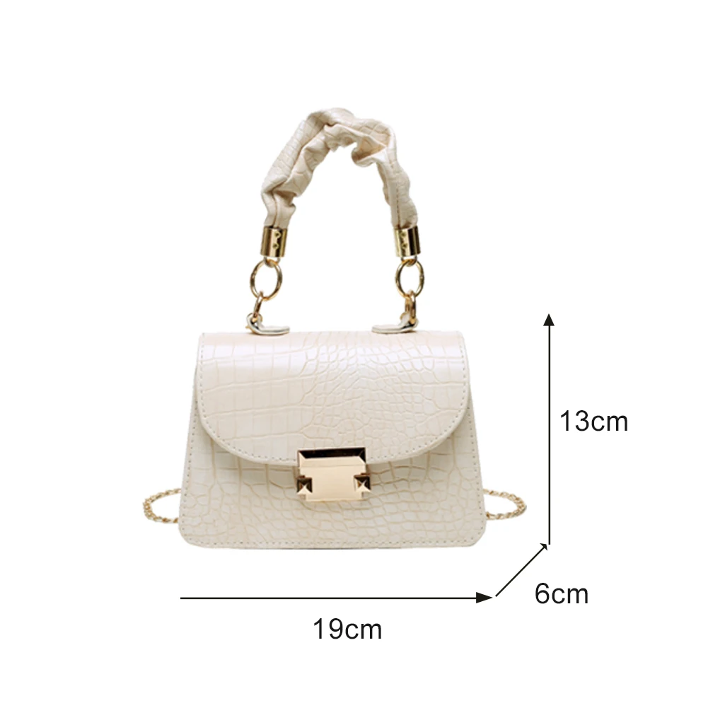 Popular Simple Female Daily Bag Casual PU Leather Sling Handbag Purse Women Elegant Chain Shoulder Crossbody Bag
Popular Simple Female Daily Bag Casual PU Leather Sling Handbag Purse Women Elegant Chain Shoulder Crossbody Bag