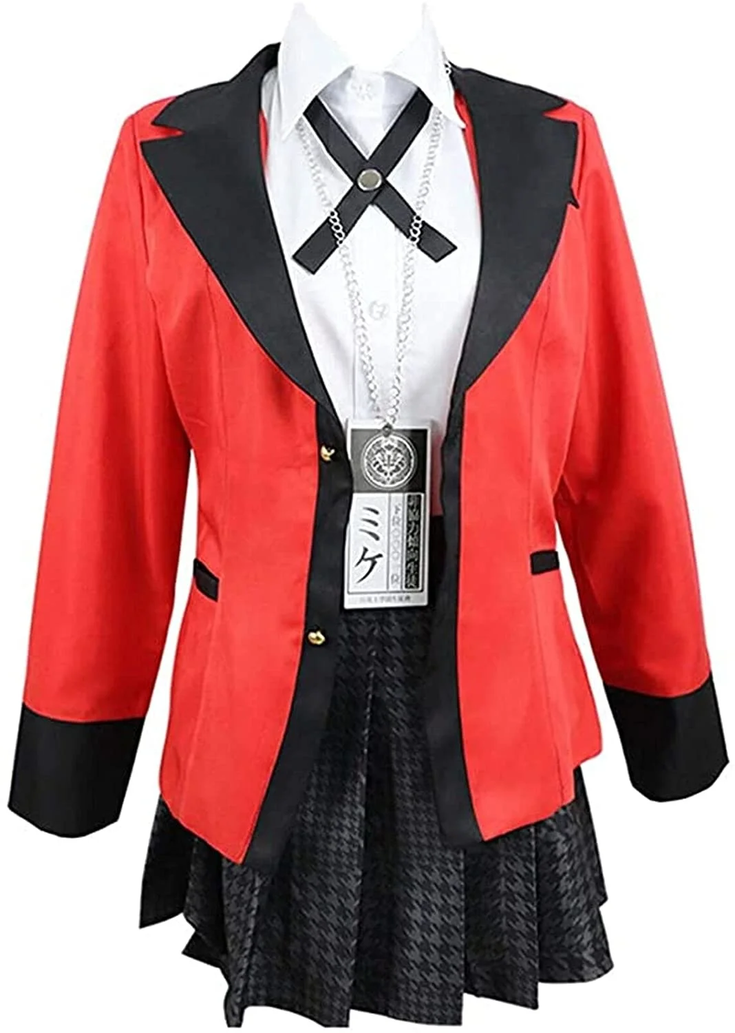 Костюм для косплея Kakegurui Runa Yomozuki, Женский костюм для косплея джабами юмеко, школьная форма с париками
Костюм для косплея Kakegurui Runa Yomozuki, Женский костюм для косплея джабами юмеко, школьная форма с париками