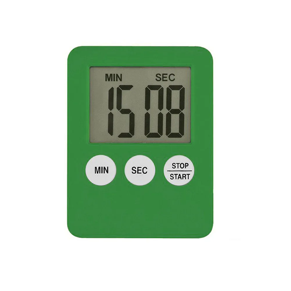 Ultra-thin Digital Kitchen Timer Battery With Magnetic Rear LCD Display Can Display Minute Countdown Reminder Kitchen Accessorie
Ultra-thin Digital Kitchen Timer Battery With Magnetic Rear LCD Display Can Display Minute Countdown Reminder Kitchen Accessorie