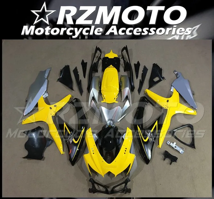 Injection New ABS Whole Fairings kit Fit for Suzuki GSX-R 600 750 K8 2008 2009 2010 08 09 10 Bodywork set Yellow
Injection New ABS Whole Fairings kit Fit for Suzuki GSX-R 600 750 K8 2008 2009 2010 08 09 10 Bodywork set Yellow