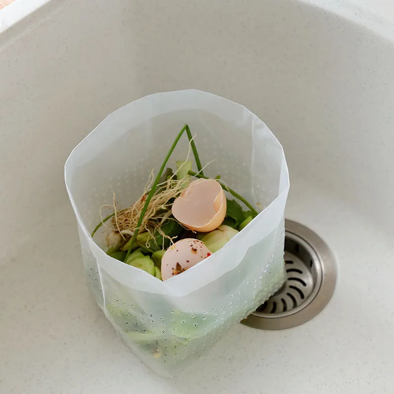 30pcs Drain Garbage Bag Sink Strainer Self-standing Filtering Organizer For Kitchen OCT998
30pcs Drain Garbage Bag Sink Strainer Self-standing Filtering Organizer For Kitchen OCT998