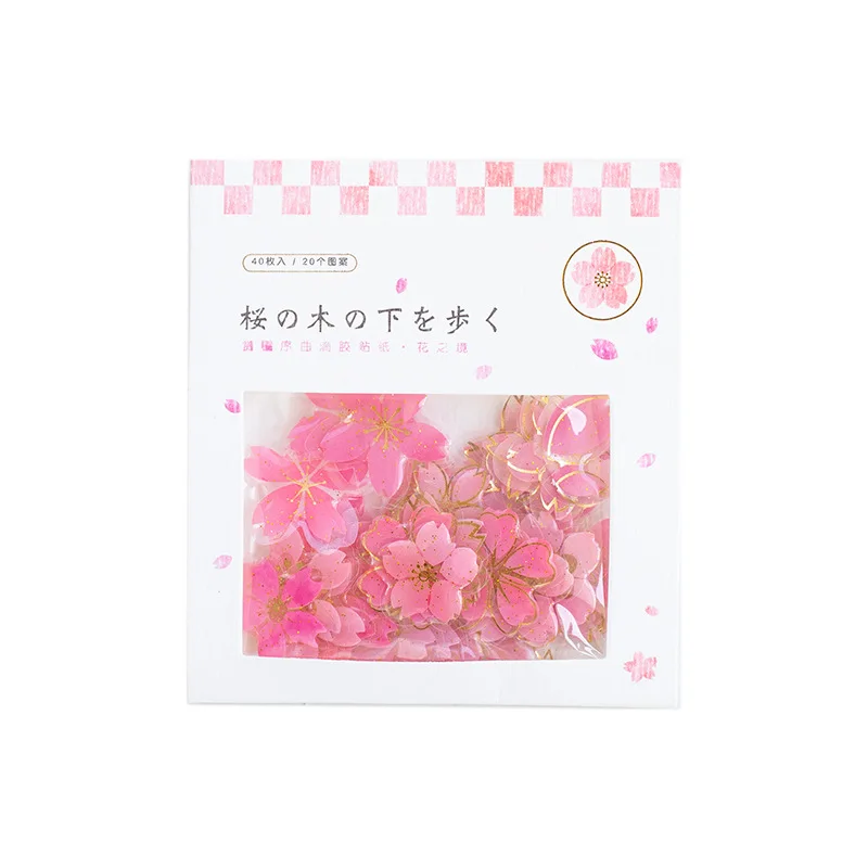40pcs/1lot Kawaii Stationery Stickers Cherry Blossom Overture Series Series Diary Planner Stickers Craft Sticker
40pcs/1lot Kawaii Stationery Stickers Cherry Blossom Overture Series Series Diary Planner Stickers Craft Sticker