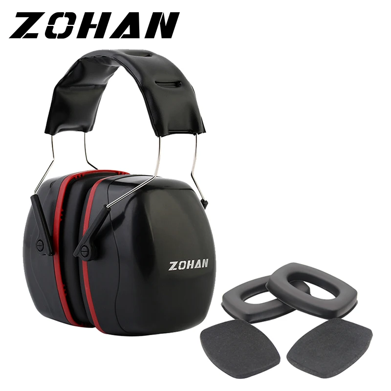 Наушники ZOHAN с защитой ушей NRR35DB шумозащитные наушники тактическая съемка от шума