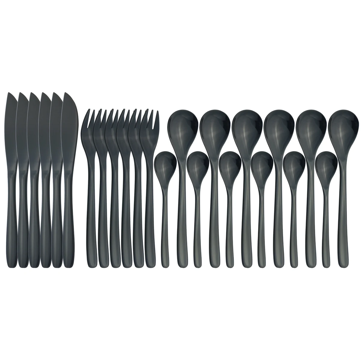 Mirror 24Pcs Colorful Cutlery Set 304 Stainless Steel Dinnerware Set Western Knives Fork Coffee Spoon Flatware Kitchen Tableware
Mirror 24Pcs Colorful Cutlery Set 304 Stainless Steel Dinnerware Set Western Knives Fork Coffee Spoon Flatware Kitchen Tableware