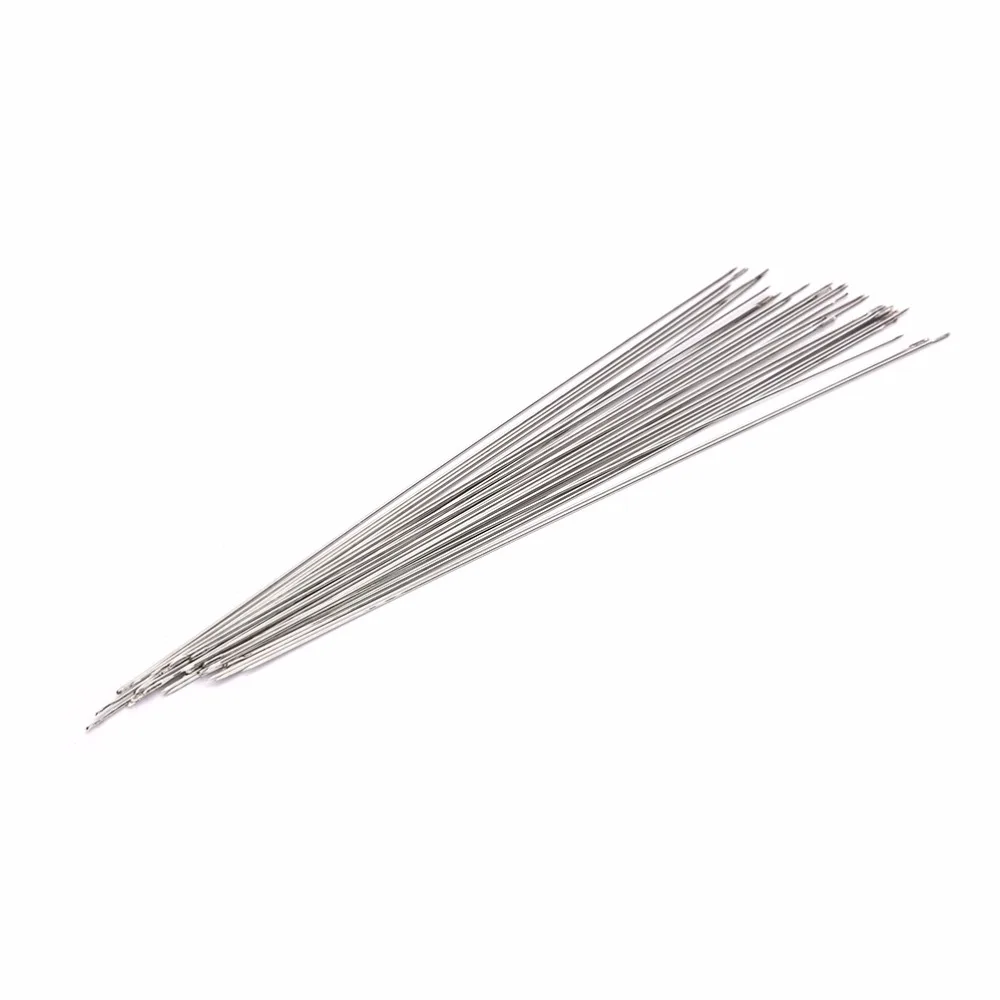 30Piece Beading Needles Threading Cord Jewelry Tools DIY Craft Making Accessories 120mm High Quality
30Piece Beading Needles Threading Cord Jewelry Tools DIY Craft Making Accessories 120mm High Quality