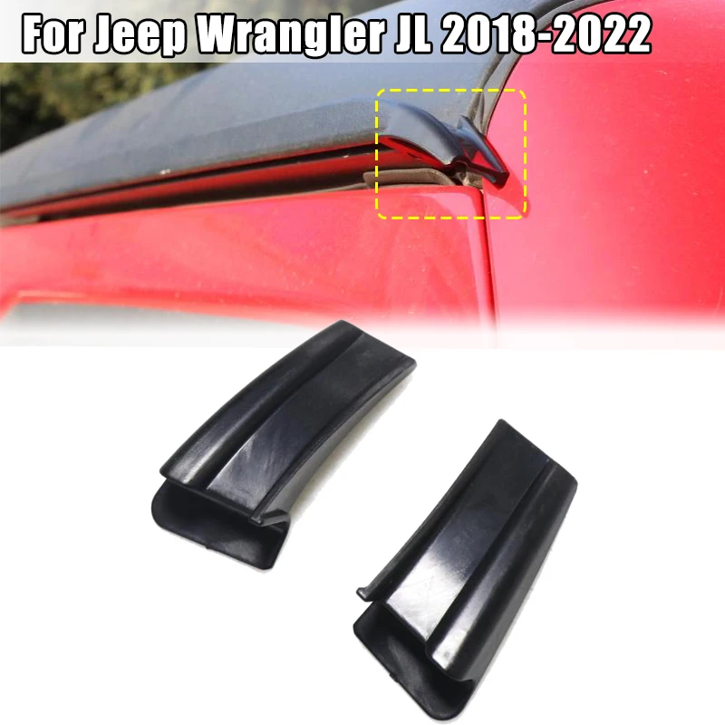 Car Rain Gutter Extension Hardtop Rain Diverter ABS Drip Rail Extension Rain Gutter Exterior for Jeep WranglerJL JLU 2018-2022
Car Rain Gutter Extension Hardtop Rain Diverter ABS Drip Rail Extension Rain Gutter Exterior for Jeep WranglerJL JLU 2018-2022