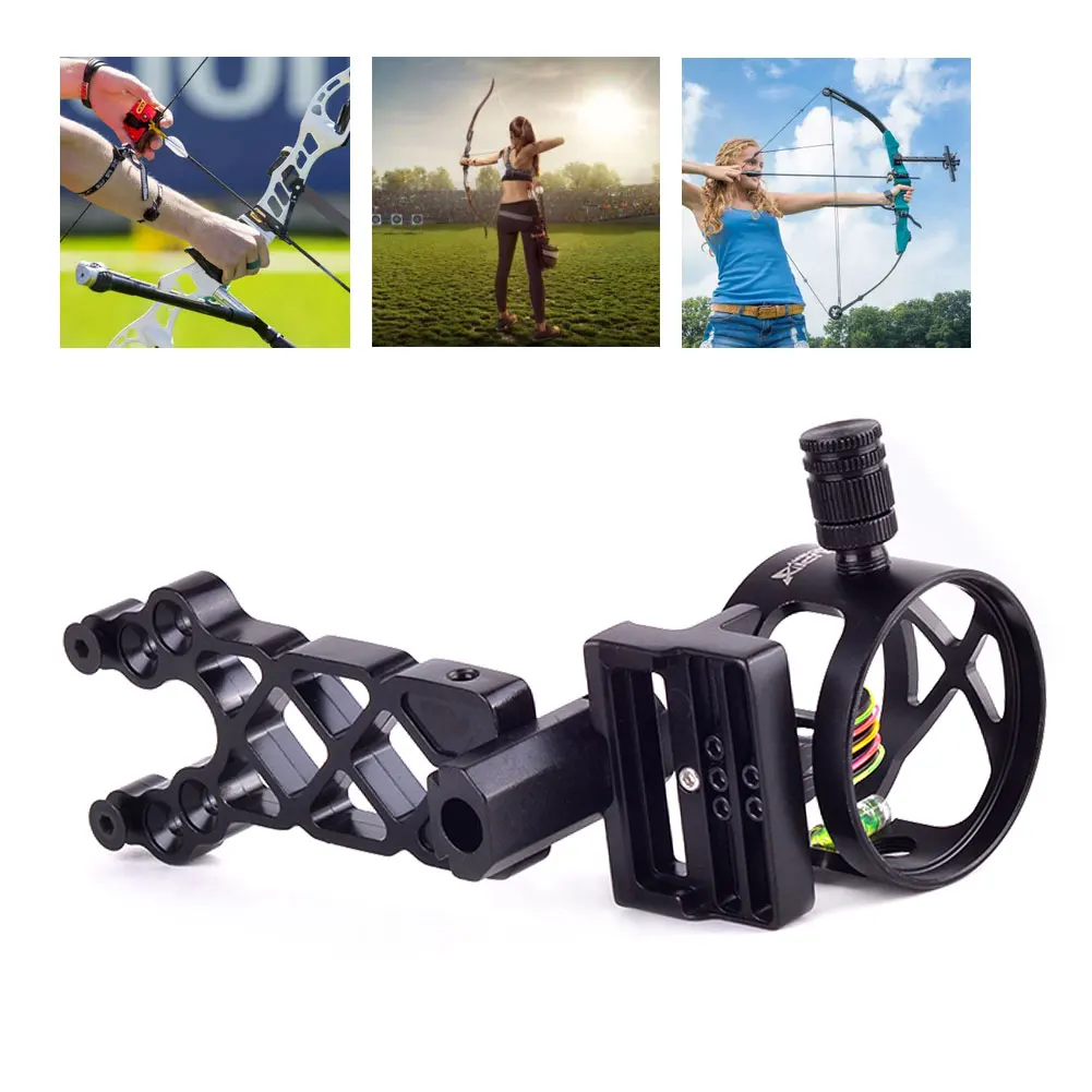 5 Pin Bow Sight Compound Bow Archery 5 Pin Sight Aluminum Alloy Archery Sighting Shoot Device Hunting Shooting Accessory Black
5 Pin Bow Sight Compound Bow Archery 5 Pin Sight Aluminum Alloy Archery Sighting Shoot Device Hunting Shooting Accessory Black