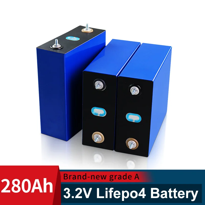 Lifepo4 280AH Battery Pack 4PCS 3.2V Brand NEW Lithium Iron Phosphate Form Cell For Solar System RV EU US Tax Free
Lifepo4 280AH Battery Pack 4PCS 3.2V Brand NEW Lithium Iron Phosphate Form Cell For Solar System RV EU US Tax Free