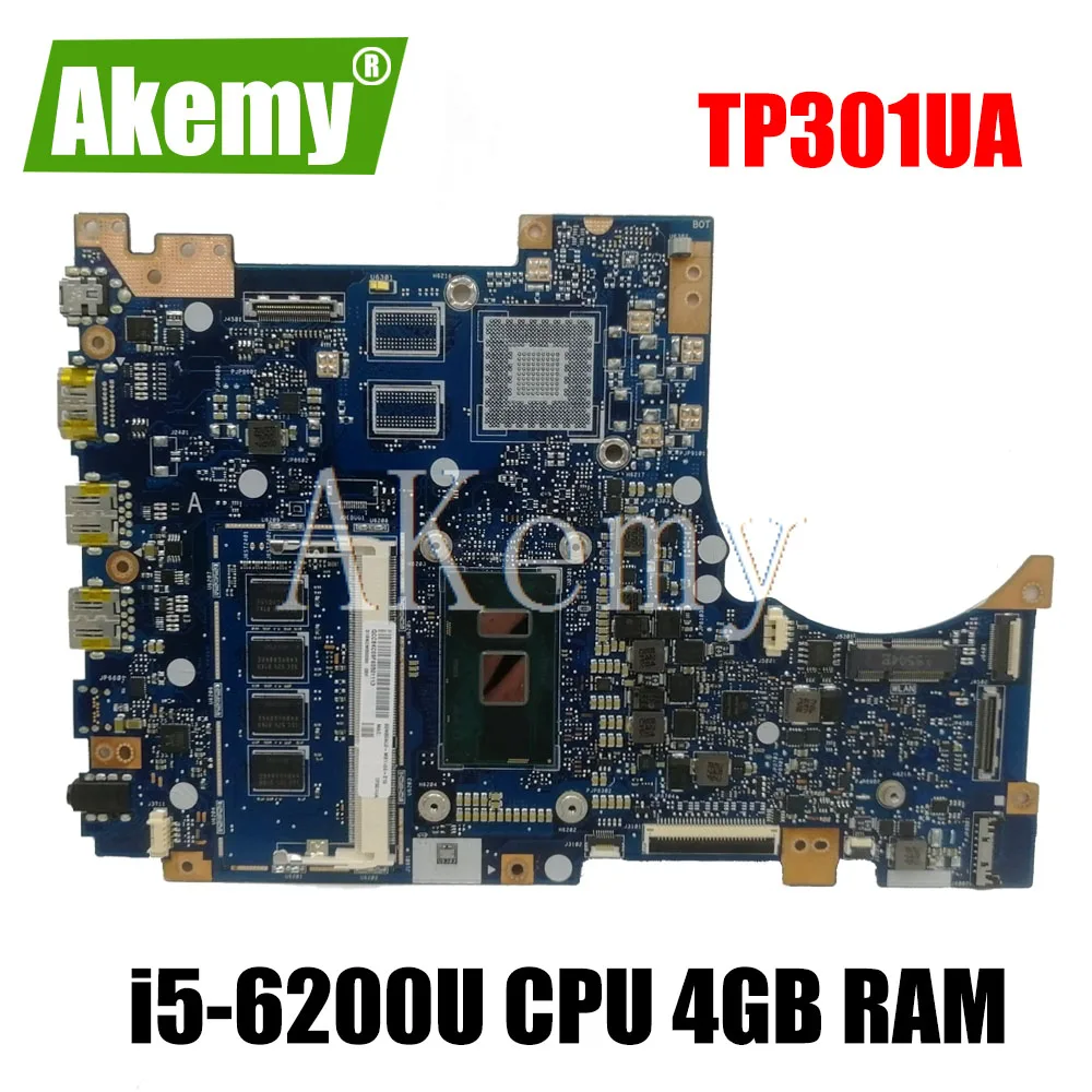 TP301UA/ i5-6200U CPU 4GB RAM For Asus TP301U TP301UA TP301UJ TP301UJ Laptop motherboard TP301UA Mainboard 100% Tested 
TP301UA/ i5-6200U CPU 4GB RAM For Asus TP301U TP301UA TP301UJ TP301UJ Laptop motherboard TP301UA Mainboard 100% Tested