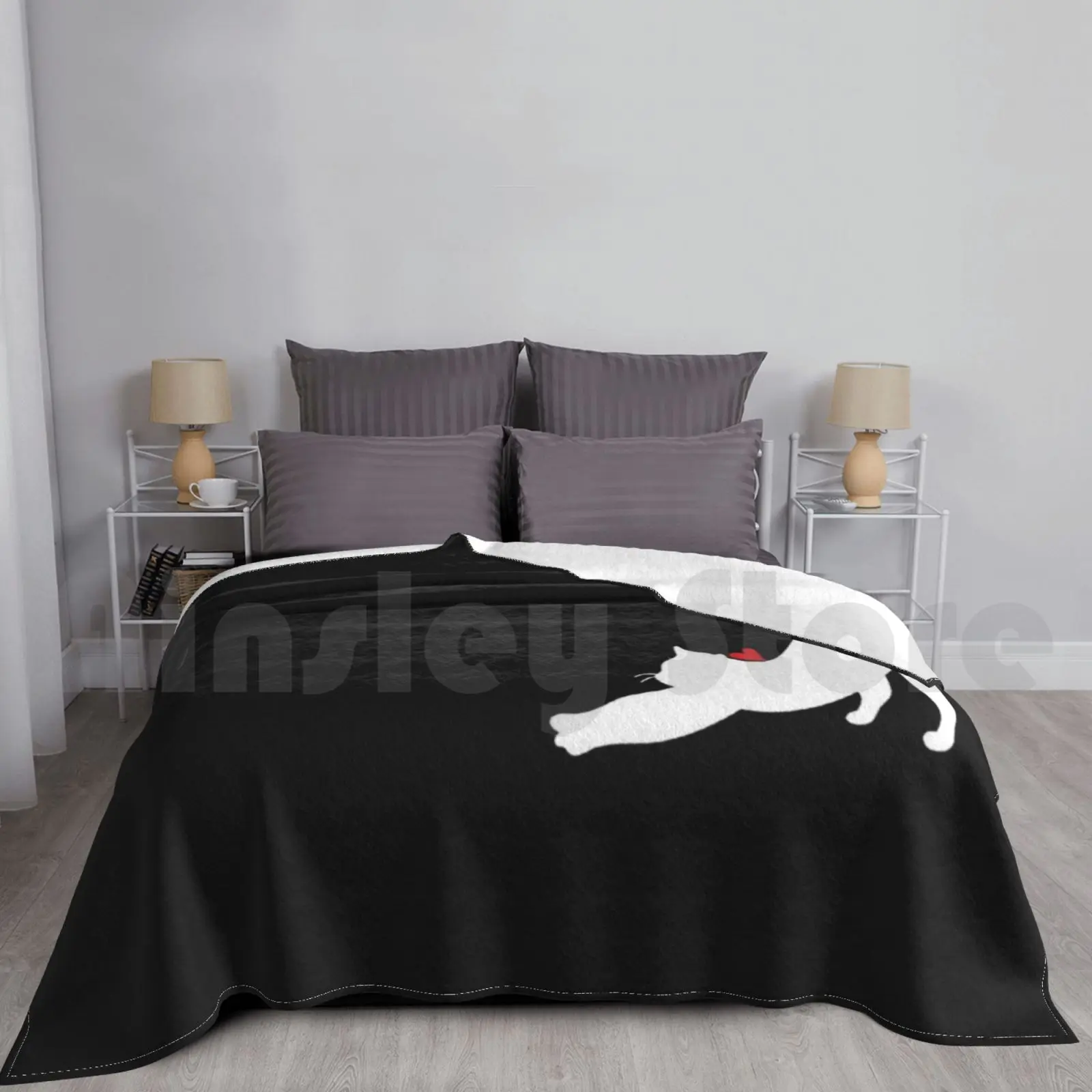 White Yoga Cat And Heart Blanket For Sofa Bed Travel Cat Yoga Black And White Red Heart Meditation Zen Peace
White Yoga Cat And Heart Blanket For Sofa Bed Travel Cat Yoga Black And White Red Heart Meditation Zen Peace