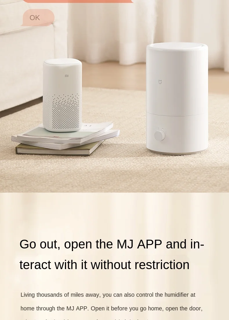 zq Smart Humidifier Home Silent Bedroom Heavy Fog Office Constant Humidity Pregnant Mom and Baby
zq Smart Humidifier Home Silent Bedroom Heavy Fog Office Constant Humidity Pregnant Mom and Baby