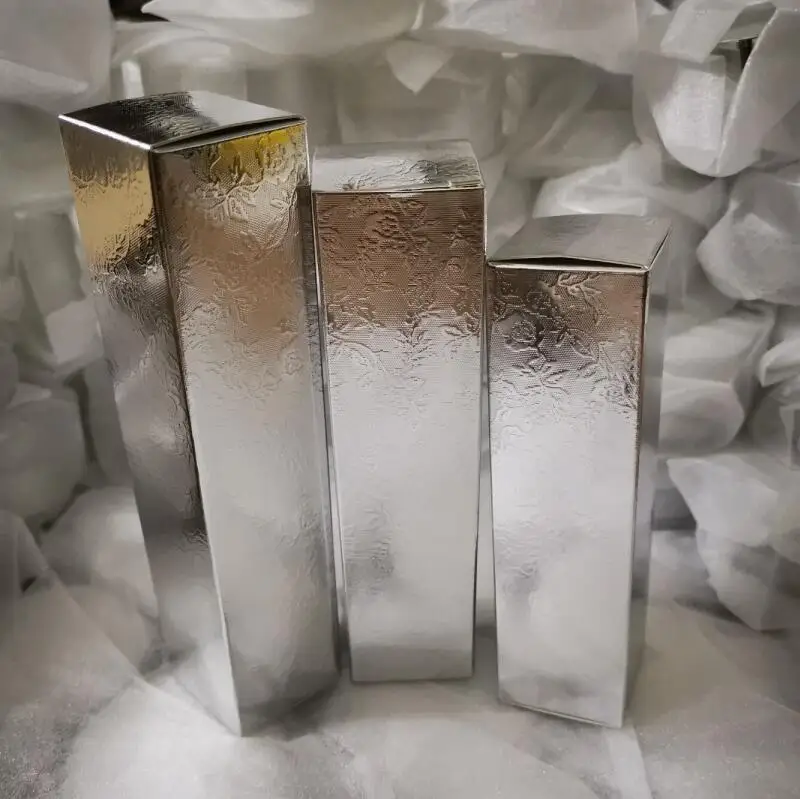 50 pcs gold silver Cosmetics Packaging Box Corrugated Carton Care Products Cosmetics box
50 pcs gold silver Cosmetics Packaging Box Corrugated Carton Care Products Cosmetics box