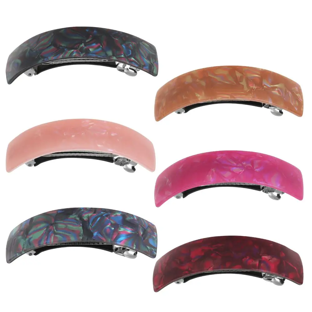 6 Pcs for Women Ladies French Style Rectangular Simple Retro Hair Barrettes Large Hair Clips
6 Pcs for Women Ladies French Style Rectangular Simple Retro Hair Barrettes Large Hair Clips