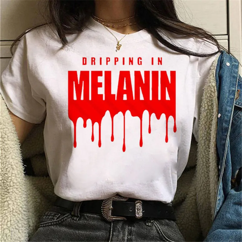 Vogue T Shirt Women Melanin T Shirt Black African Curly Hair Girl Printed Tshirt Femme Short Sleeve Casual Cotton Tops Tee
Vogue T Shirt Women Melanin T Shirt Black African Curly Hair Girl Printed Tshirt Femme Short Sleeve Casual Cotton Tops Tee