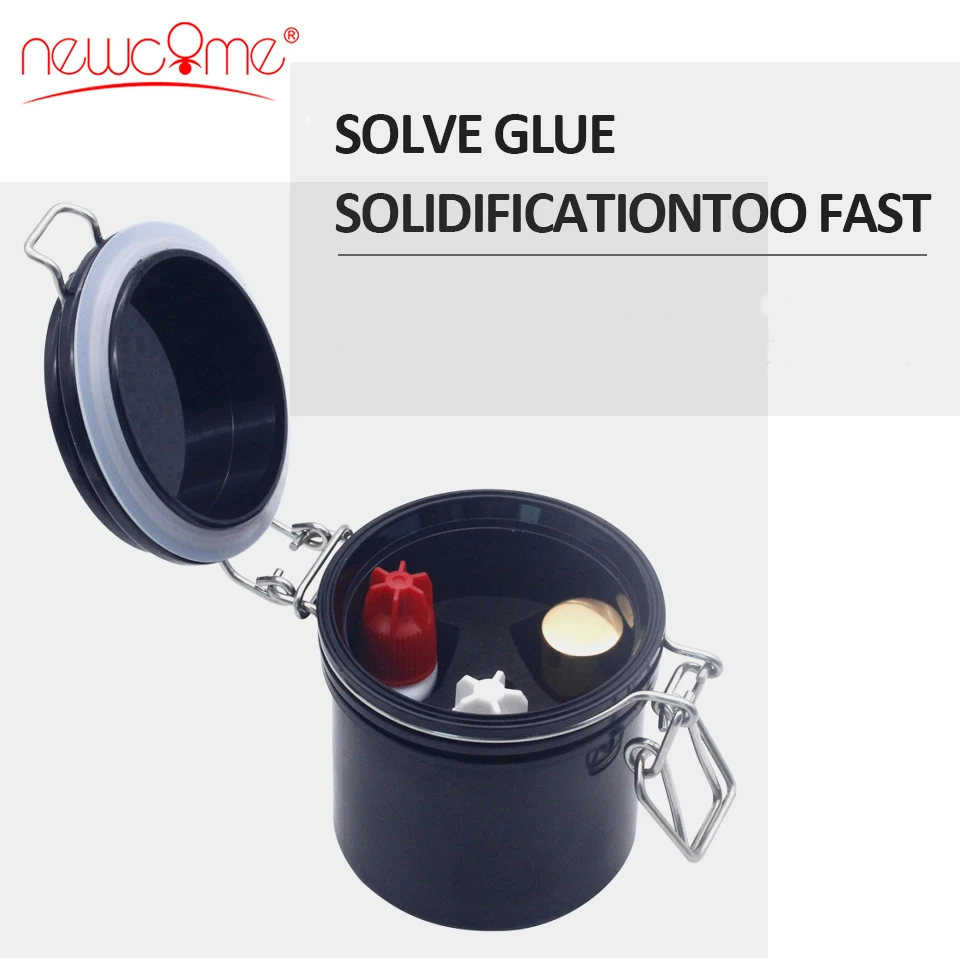 NEWCOME Eyelash Glue Storage Tank Individual Eyelash Extension Adhesive Stand Activated Carbon Sealed Storage Jar Make Up Tools
NEWCOME Eyelash Glue Storage Tank Individual Eyelash Extension Adhesive Stand Activated Carbon Sealed Storage Jar Make Up Tools