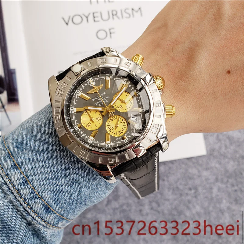 Breitling new Luxury Brand Wristwatch Mens women Watches Quartz AAA Watch with Stainless Steel Strap relojes
Breitling new Luxury Brand Wristwatch Mens women Watches Quartz AAA Watch with Stainless Steel Strap relojes
