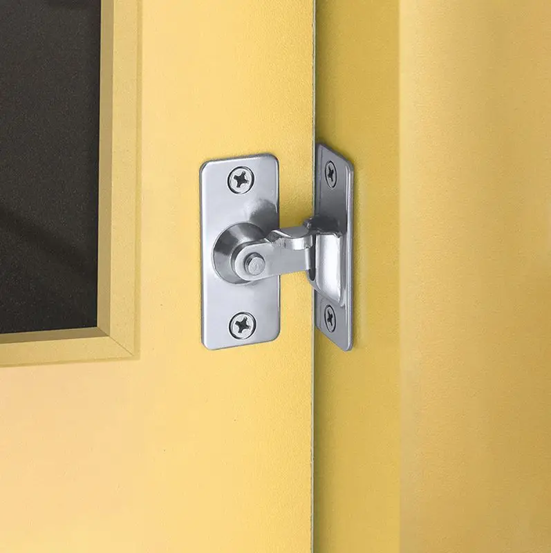 Stainless Steel Right Angle Locking Latch Sliding Barn Door Lock Doors Windows Safety Security Home Anti-Theft Guard
Stainless Steel Right Angle Locking Latch Sliding Barn Door Lock Doors Windows Safety Security Home Anti-Theft Guard