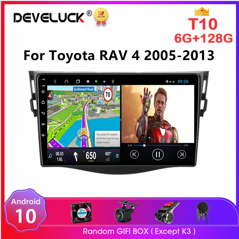Android 10 Car Radio For Toyota RAV 4 2005-2013 Multimedia Video Player 2Din DSP Navigation GPS 4G Net WIFI stereo DVD Head Unit 
Android 10 Car Radio For Toyota RAV 4 2005-2013 Multimedia Video Player 2Din DSP Navigation GPS 4G Net WIFI stereo DVD Head Unit