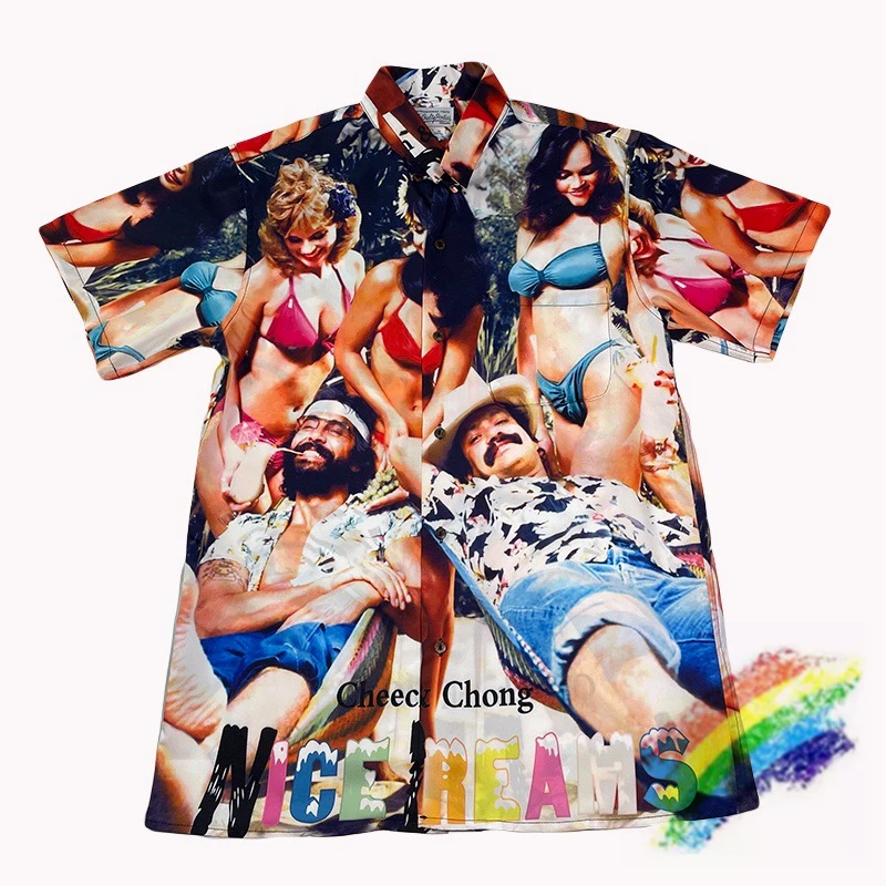 NICE DREAMS WACKO MARIA Hawaii Shirt Men Women 1:1 High Quality T-Shirt WACKO MARIA Beach Style Movie Poster Shirt Top Tees
NICE DREAMS WACKO MARIA Hawaii Shirt Men Women 1:1 High Quality T-Shirt WACKO MARIA Beach Style Movie Poster Shirt Top Tees