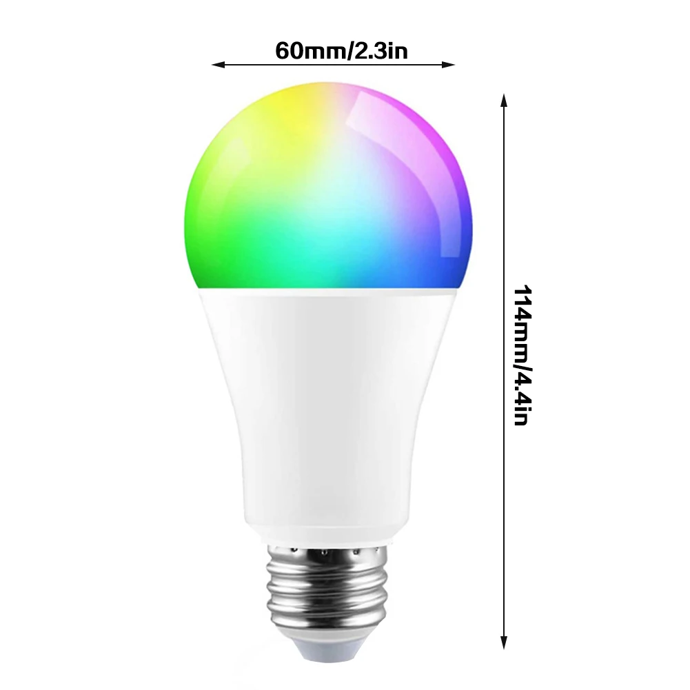 Bulb Spherical WiFi Bulbs Led Lamp Alexa Remote Control Accessories Supplies 1PC E27 Decor Parts Lighting Dimmable Round
Bulb Spherical WiFi Bulbs Led Lamp Alexa Remote Control Accessories Supplies 1PC E27 Decor Parts Lighting Dimmable Round