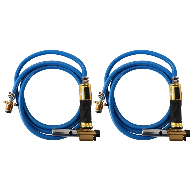 2X Electronic Ignition Liquefied Gas Welding Torch Kit with 2.5M Hose for Soldering Cooking Brazing Heating Lighting
2X Electronic Ignition Liquefied Gas Welding Torch Kit with 2.5M Hose for Soldering Cooking Brazing Heating Lighting