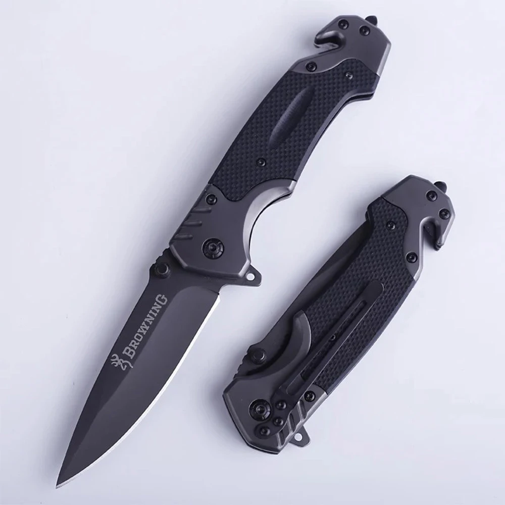 New Browning Tactical Folding Knife G10 High Hardness Multifunctional Knives Self-Defense Pocket EDC Tool
New Browning Tactical Folding Knife G10 High Hardness Multifunctional Knives Self-Defense Pocket EDC Tool