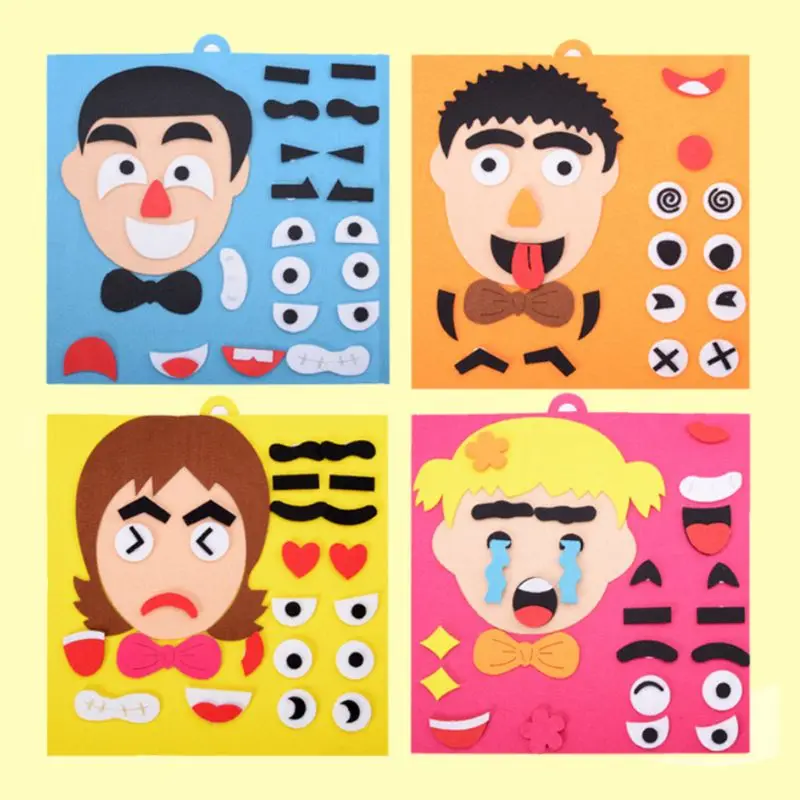 3D Facial Features Puzzles Jigsaw DIY Early Learning Educational Toys For Children Interactive Parent Child Recognition Train
3D Facial Features Puzzles Jigsaw DIY Early Learning Educational Toys For Children Interactive Parent Child Recognition Train