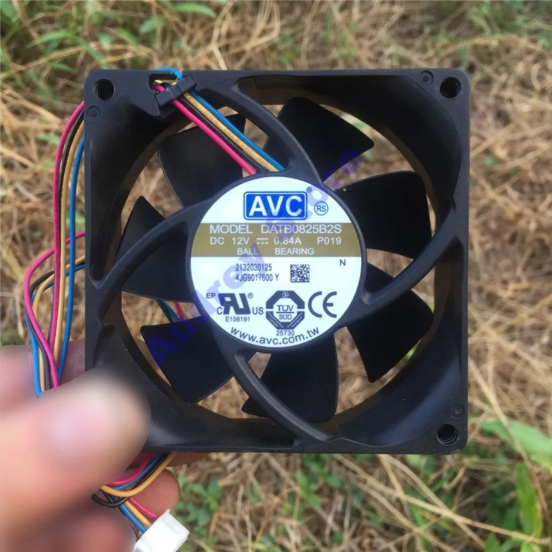 Оригинальный AVC DATB0825B2S 8025 8 см 10,08 Вт 12 В постоянного тока А двойной шарикоподшипник большой объем воздуха ШИМ 4-линейный вентилятор воздуходу...
Оригинальный AVC DATB0825B2S 8025 8 см 10,08 Вт 12 В постоянного тока А двойной шарикоподшипник большой объем воздуха ШИМ 4-линейный вентилятор воздуходу...