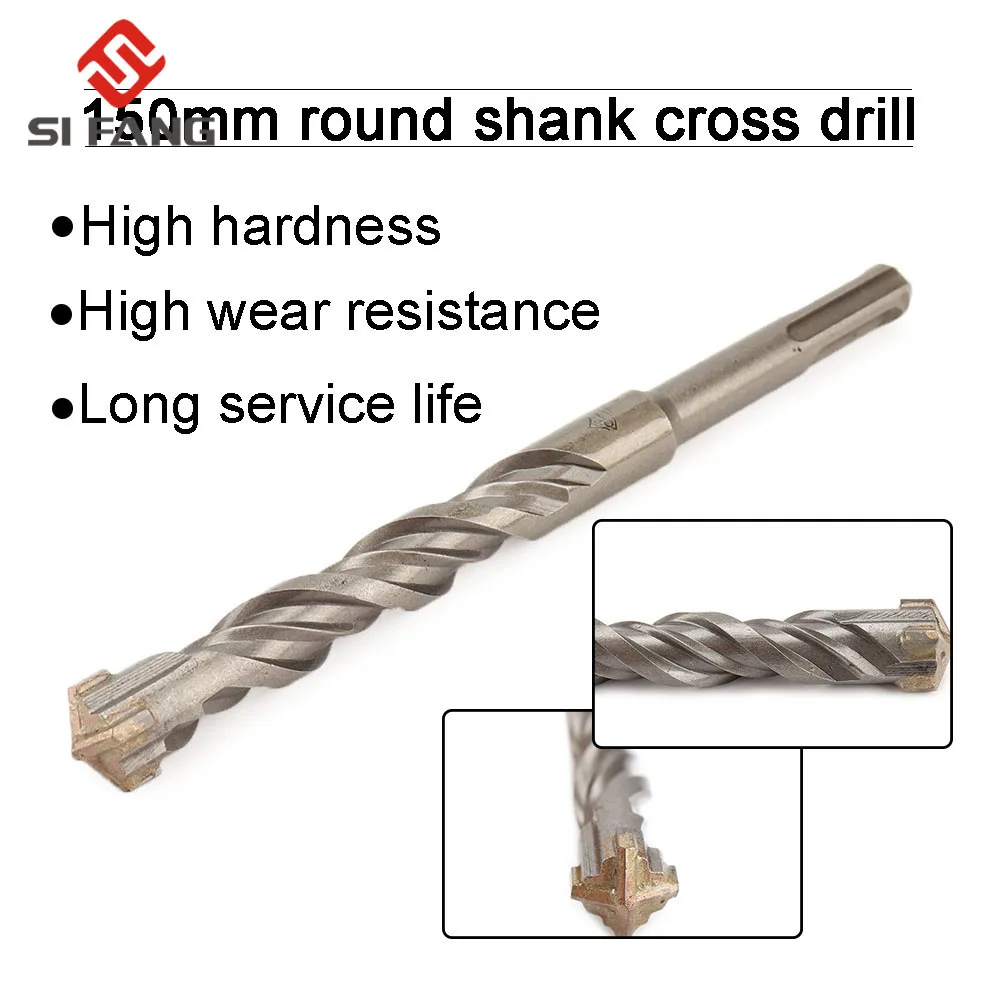 

150mm SDS Drill Bit 6-16mm Tungsten Carbite Tip Desinged for Concrete Brick Concrete Drilling Power Tool