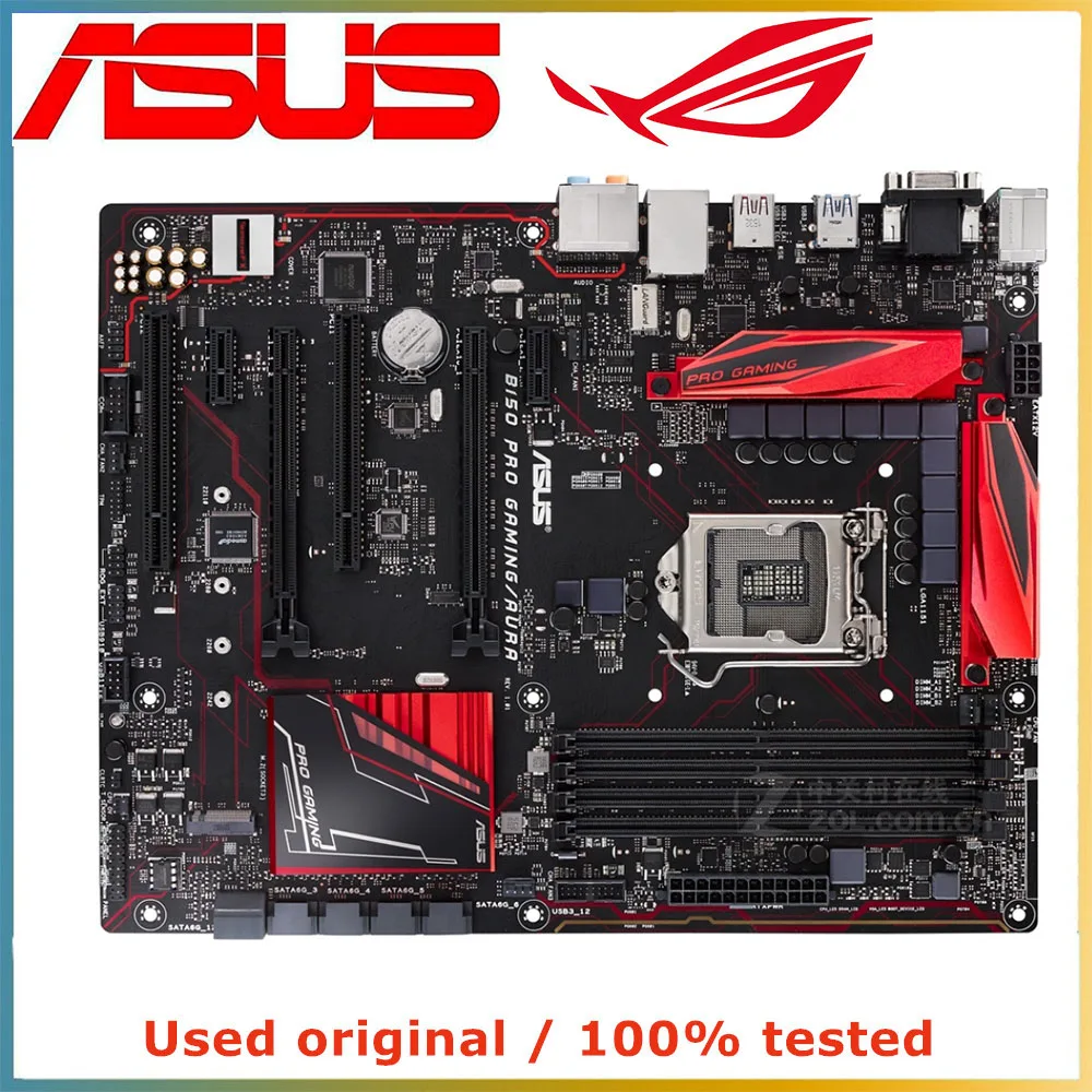 Для процессора Intel B150 LGA 1151 для ASUS PRO GAMING/AURA материнская плата компьютера Socket LGA1151