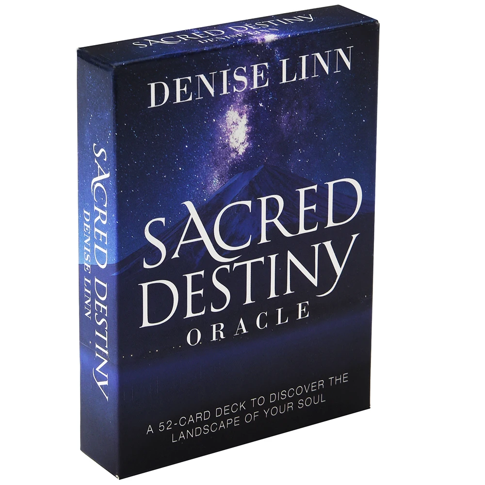 Sacred Destiny Oracle A 52-Card Deck to Discover the Landscape of Your Soul Cards by linn Board game Moon Beginners Reading Love
Sacred Destiny Oracle A 52-Card Deck to Discover the Landscape of Your Soul Cards by linn Board game Moon Beginners Reading Love