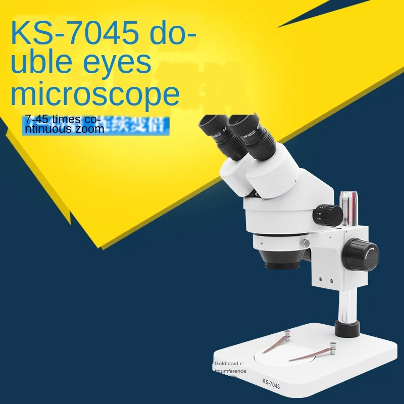 Mobile phone maintenance microscope stereo binocular HD 7-45 times continuous zoom
Mobile phone maintenance microscope stereo binocular HD 7-45 times continuous zoom